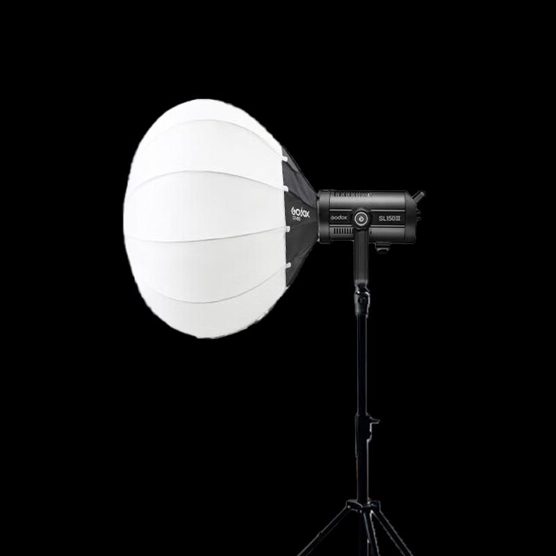 Godox SL150W III LED Video Light with 65cm Lantern Softbox