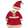 Luxurious Children's Christmas Costumes Santa Claus Boys And Girls Ensemble For Festive Fun
