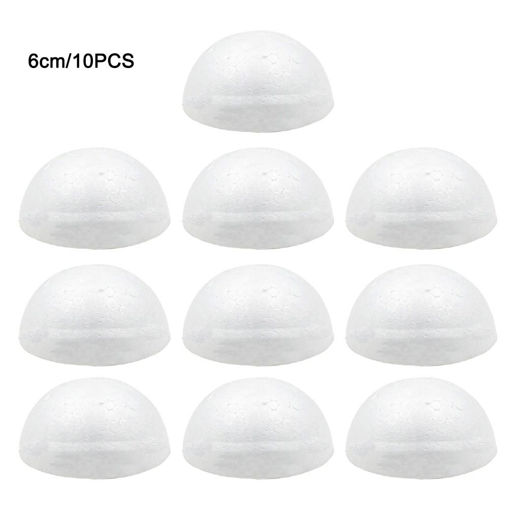 10PCS Foam Hemisphere Balls for Wedding Decor and Custom Floral Crafts