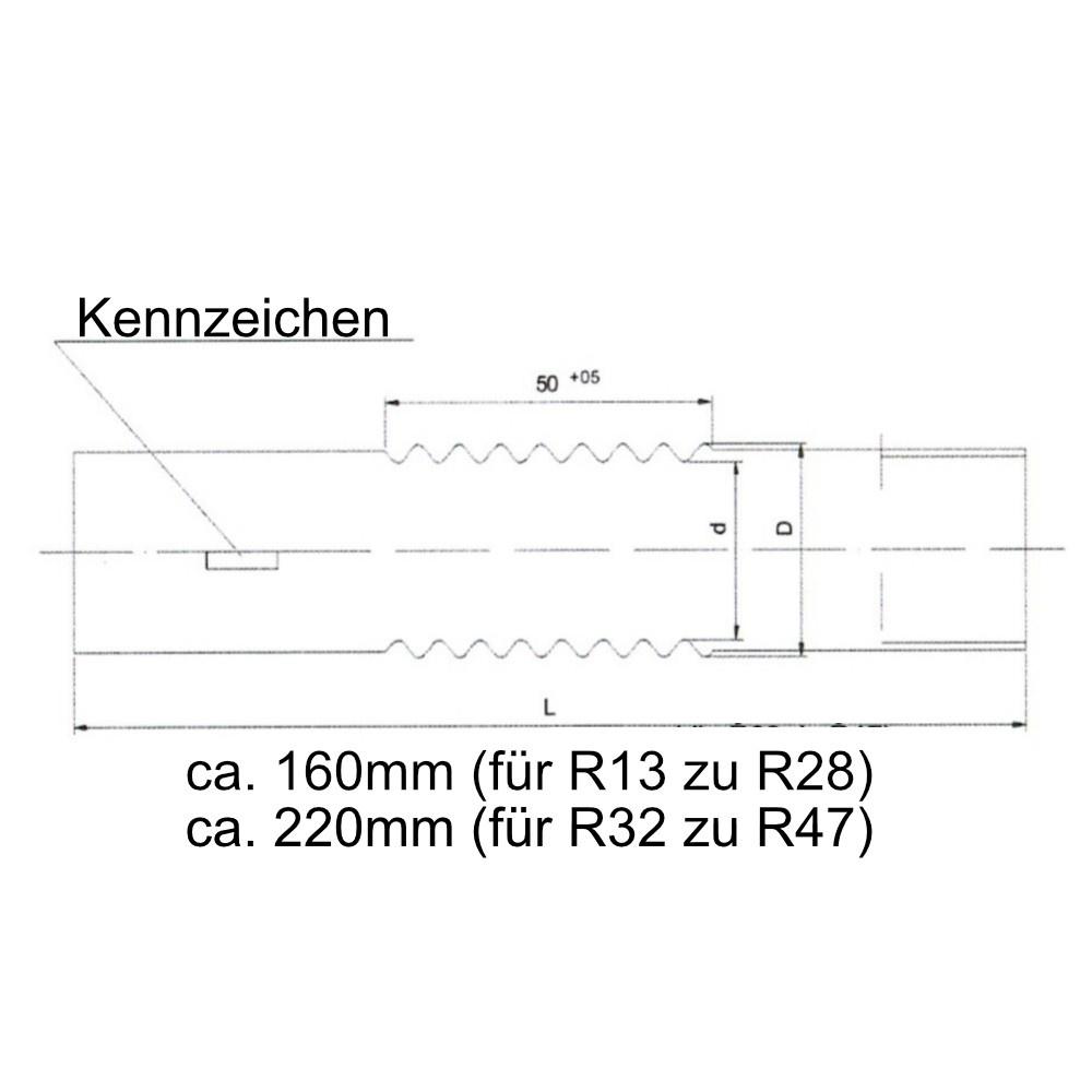Złączka Giętka Elastyczna Łącznik Do Rur Karbowanych Peszel Fi-47