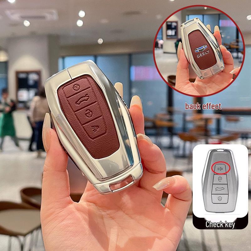 Key Cover for Geely Emgrand, Xingrui, Xingyue L, Binrui, Cool, Boyue, Binyue, and GS Models
