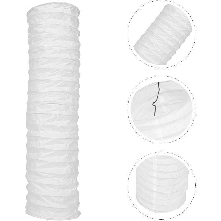 Uonlytech 2pcs Paper Shades Nordic Simple Japanese Style Standing Lamps Replacement for Bedside Desk Wall Floor Lamp