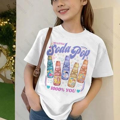Summer Kpop Demon Hunters Saja Boys Soda Pop Graphic Tee Gift for Fan Woman Man Summer Cotton Shirts Classic Outdoors O-neck Clothes