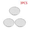 1-5PCCamping Grill Grate Stainless Steel Mesh Grill Bushcraft Grill Camping Rack for Fire Cooking BBQ Backpacking Campfire Rated