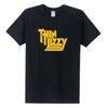 2025 Heavy Metal Thin Lizzy T Shirt Men Tops Music Singer T-shirt Short Sleeve Cotton O-neck Tee Top Clothes
