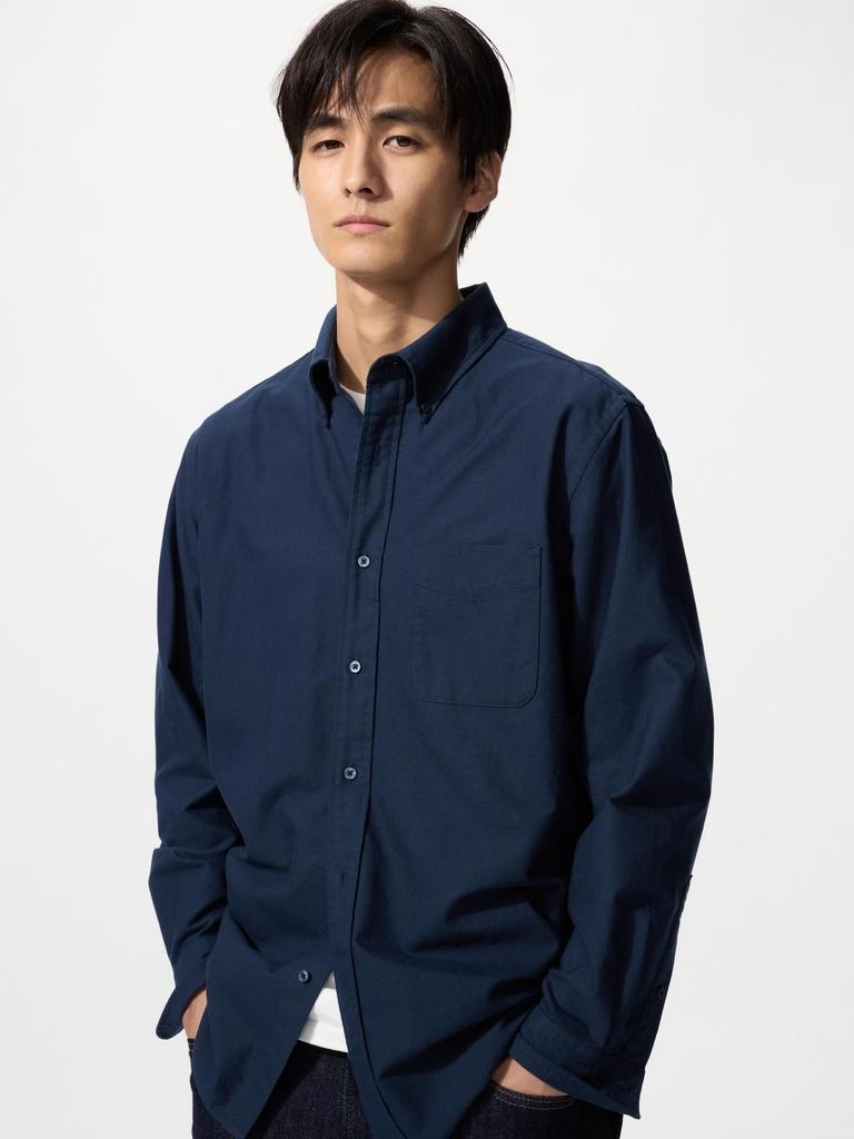 Uniqlo Japan Oxford Shirt  Long Sleeve 