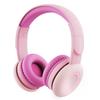 BIGGERFIVE Kids Bluetooth with Volume Adjustable Size Kids Suitable for Pink Headphones, Headphones, Foldable, Microphone, 85/94dB Selection,