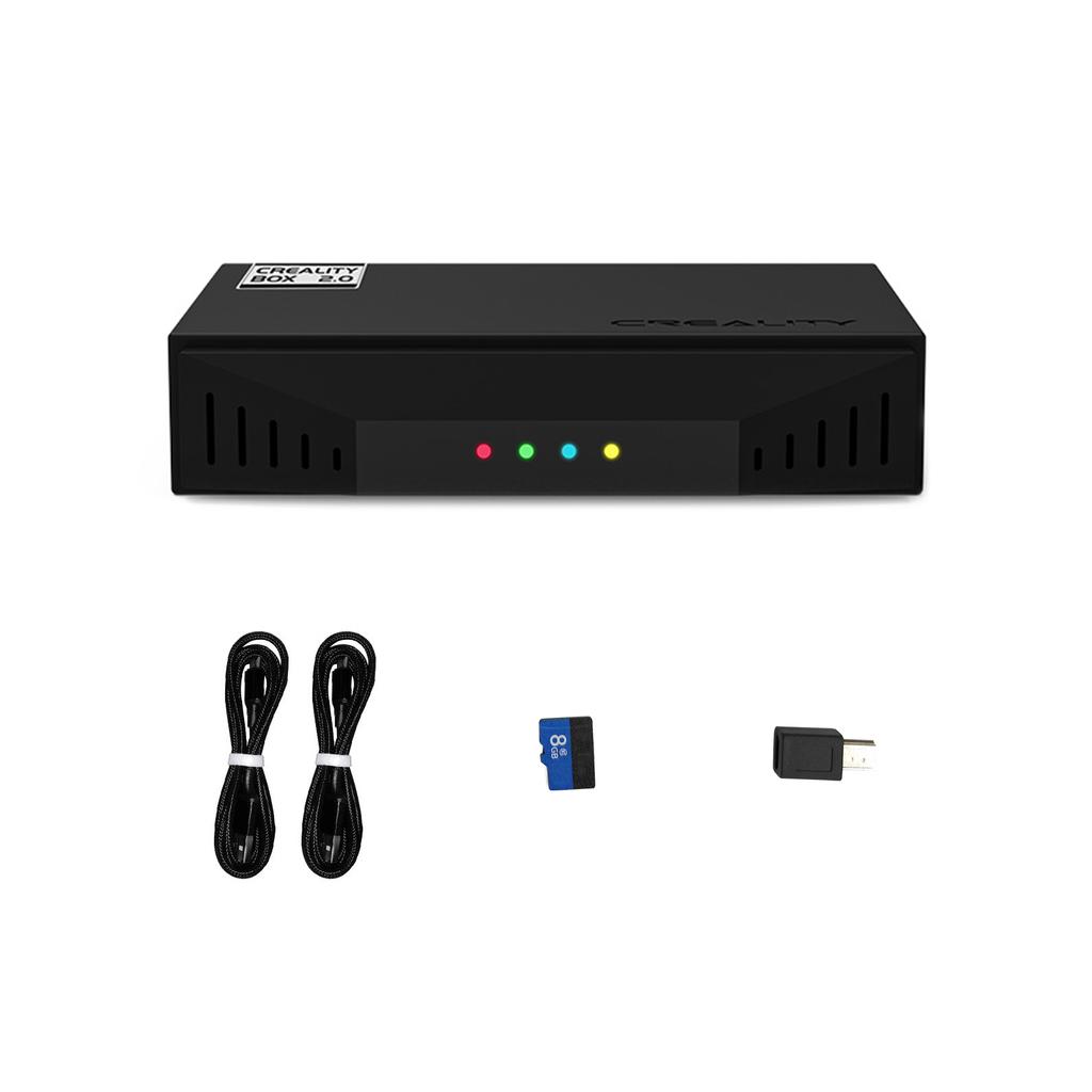 Creality WiFi Box 2.0 Intelligent Assistant for FDM 3D Printer BT Real Time Monitor/Remote Control Time-lapse Shooting 8G TFCard