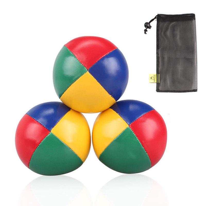 Children's Juggling Balls - Enhance Focus & Reaction, Develop Right Brain Skills, Clown Performance Hand Toss Balls, 5.5cm.