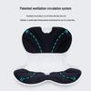 Ergonomic Lumbar Support Seat Cushion with Vibration Massage