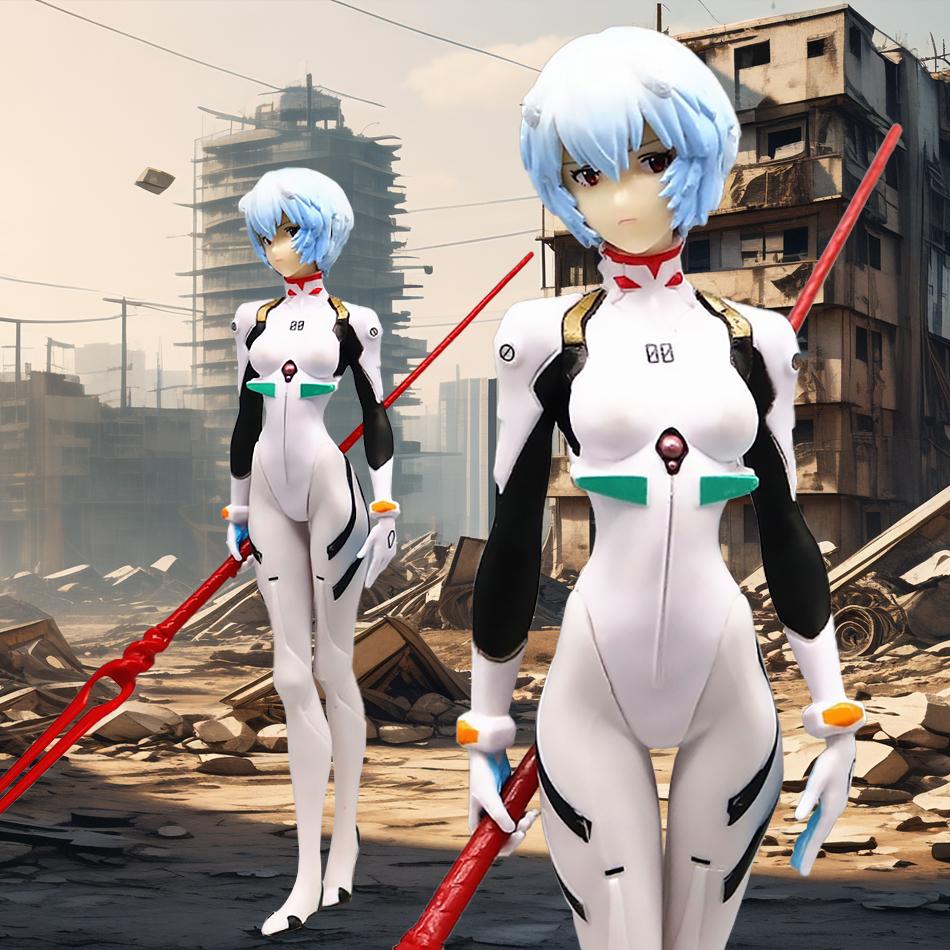 Hot Anime Eva Neon Genesis Evangelion Ayanami Rei Figures New Century Evangelion Figure Action Fashion Girl PVC Figure Toys Gift