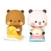 6.5cm Collectible Cute Action Kawaii Bear Toy Home Decor Bubu Dudu Panda Bear Figure Toys Sweet Lovely Panda Figure Deco