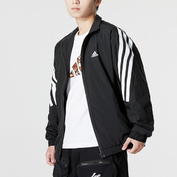 New Adidas Jackets Men Black HJ9944