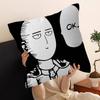 1pc Funny O-One P-Punch Man anime Maple Design Cushion Cover Happy Autumn Harvest decor Holiday Decorati Pillow Cover