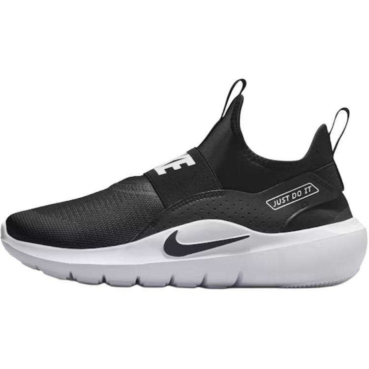 

Новые детские кроссовки для бега Nike Flex Runner 4 с низким верхом, черно-белые, унисекс IF2893-002 38.5