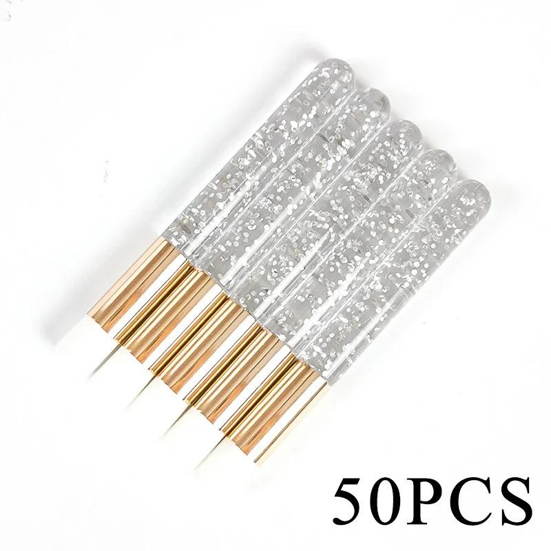 Wholesale 30/50pcs Eyelash Cleaning Brushes for Eyelash Extensions Glitter Lash Shampoo Brushes Nose Pore Cleansing Makeup Tools