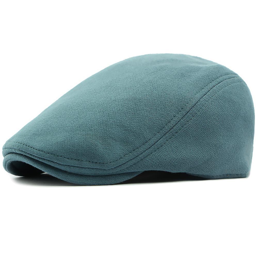 HT4423 Beret Spring Autumn Caps for Men Women Retro Artist Painter Knit Beret Hat Male Female Ivy Flat Cap Adjustable Beret Cap