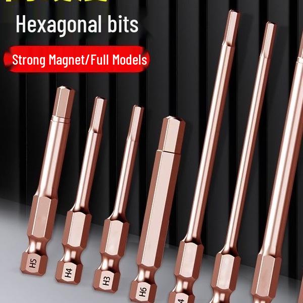 Industrial-Grade Strong Magnetic Hex Bit Extension for Electric & Pneumatic Screwdrivers and Drills