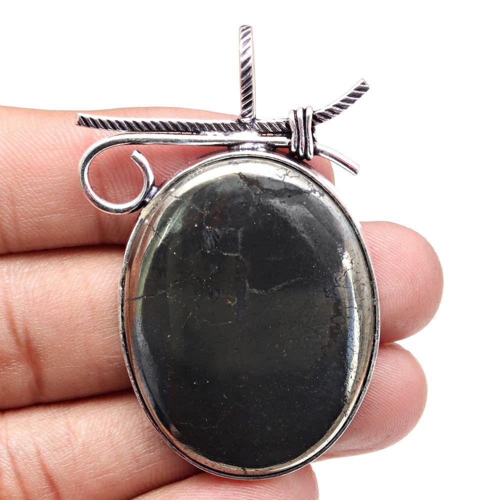 Pendant Appatchi Gold Gemstone Handmade Mother's Day Gift Silver Jewelry 2"
