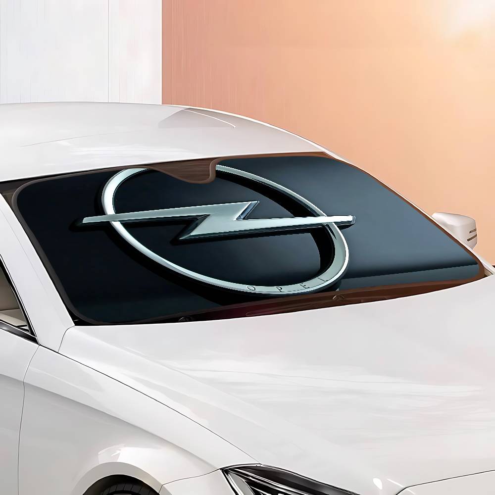 Opel LOGO Stylish And Trendy Windshield Sunshade, Car Windshield Cover, Car Sunshade Curtain, Car Sun Protection Cover