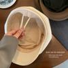 Warm Women's Duck Tongue Beret Breathable Vintage Newsboy Hats Adjustable Pleated Berets  Women Men