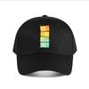 Retro Music Life Rhythm Quote Design Baseball Cap Fashion Outdoor Sports Sunhat Unisex Snapback Cap Womens