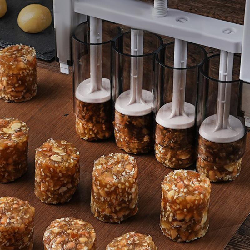 Teigquantitatives Artefakt, handgepresste Füllmaschine, einfach zu bedienender Mondkuchen-Füllungsabscheider für Backliebhaber