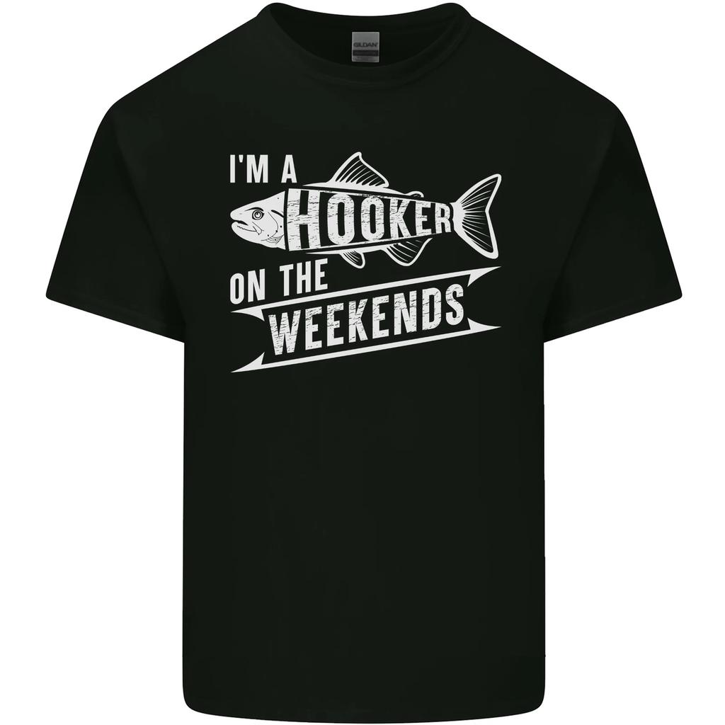 I'm a Hooker at the Weekends Funny Fishing 2 Kids T-Shirt Childrens