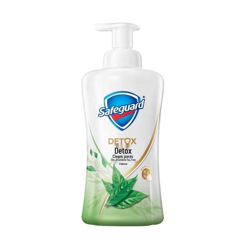 Safeguard Soothing Tea Tree Oil Foaming Body Wash
