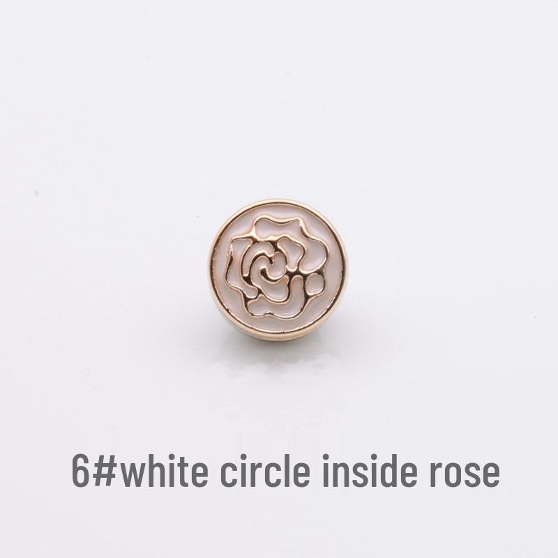 Korean Style Versatile Brooch: No-Sew Button for Clothing, Scarf, Hat & Lapel Decoration