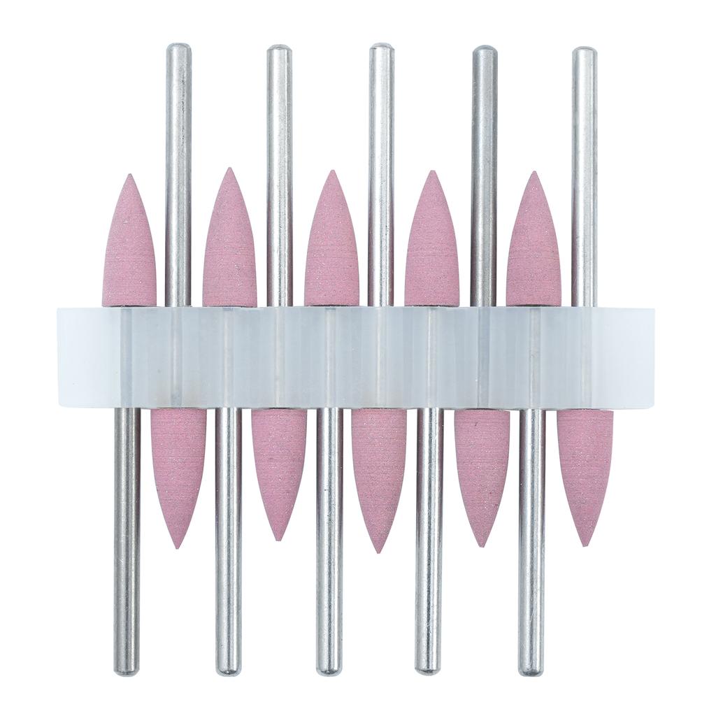 10Pcs/Lot 2.35mm Dental Silicone Rubber Polishers Burs Grinding Heads HP Shank Drill Rotary Teeth Whitening Dentist Tool