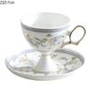 Gold-plated Flower Ceramic Cup&saucer Goblet Mugs Dining Table Coffee Mug Milk Cups Afternoon Tea Teacup Fruit Juice Container