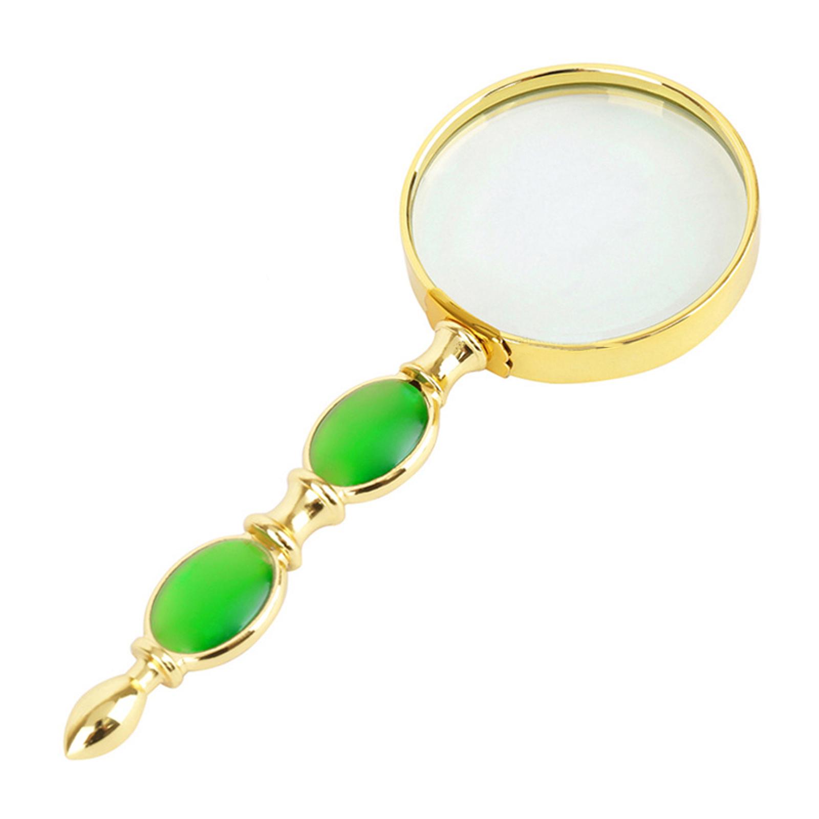 

Портативна 6-кратна лупа, портативна лупа для очей, лупа для монет, марка, перевірка ювелірних виробів, книга для читання, збільшувальне скло