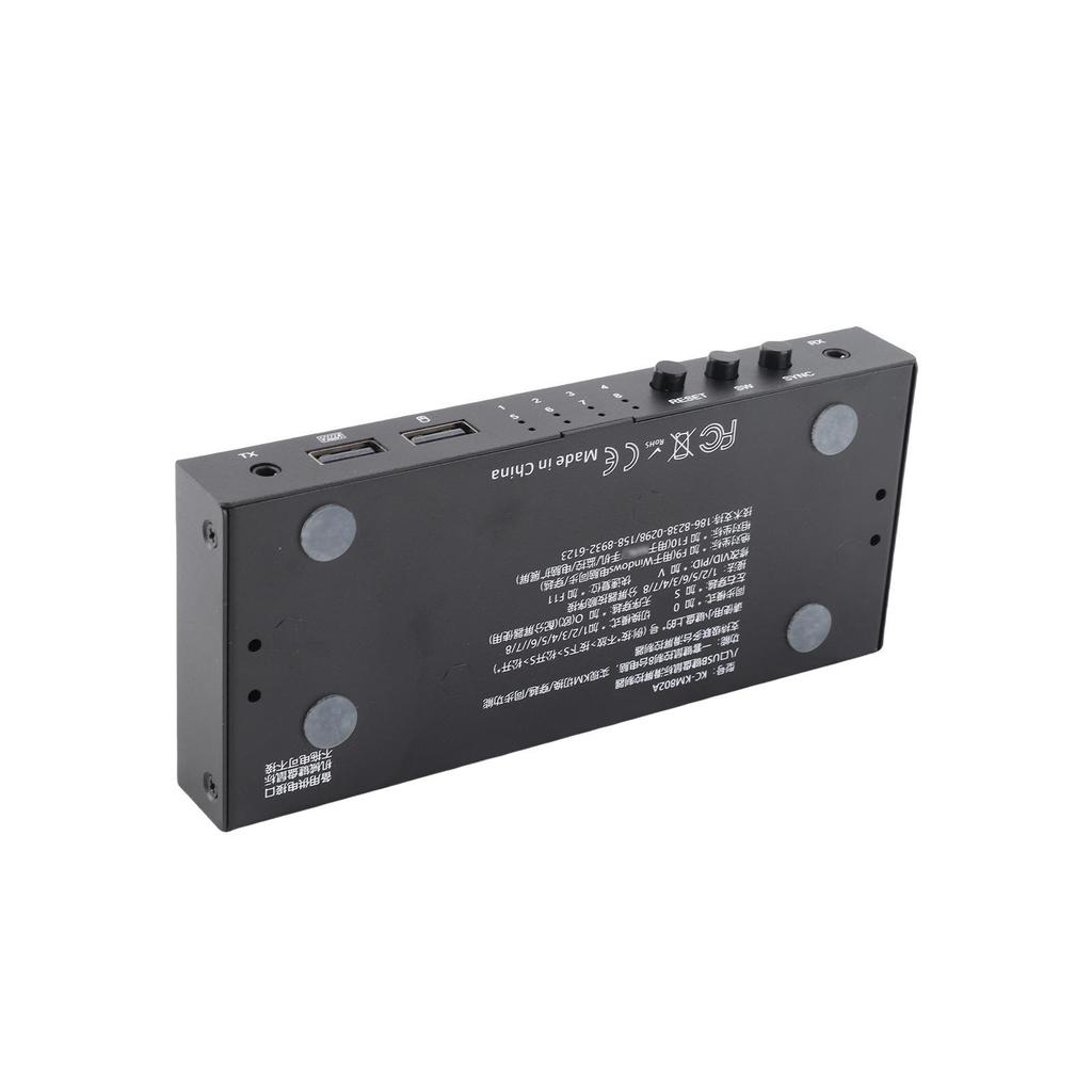 AIMOS 8 Ports USB Synchronizer USB Keyboard Mouse Synchronization Controller KVM Switcher Metal Shell Plug and Play