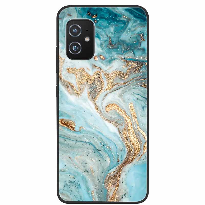 

For Asus Zenfone 8 ZS590KS Cases 5.9 Marble Soft TPU Silicone Phone Covers For Asus Zenfone8 ZS590KS Back Cases Fundas Coques ASUS Zenfone 8