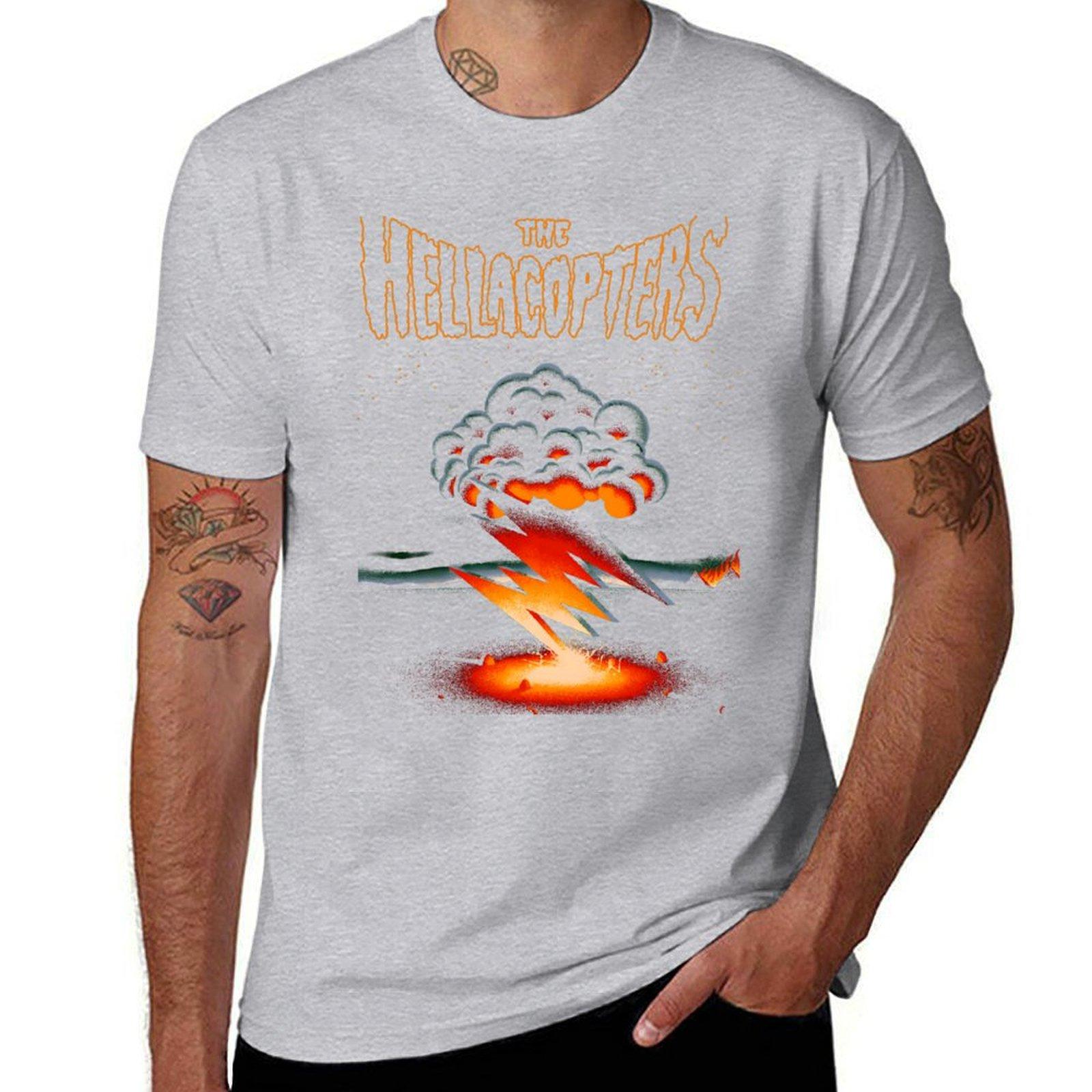 

THE HELLACOPTERS T-Shirt vintage aesthetic clothes plain t shirts men XL