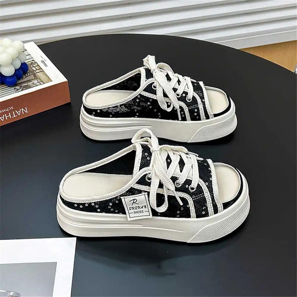 Móda Protiskluzová podrážka Velká podrážka Bílé Dámské Tenisové V nabídce Basketbalové Nové Letní Tenisky Boty Velikost 40 Sport Chassure Shooes