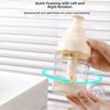 Nachfüllbare Funktion Mousse-Schäumflasche Leeres Design Manueller Schaumspender Gesichtsreiniger Anwendung