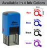 Printtoo Teachers  Stamp  Name  (Magnifying Glass) Self,Inking Rubber Stamp  Motivation Encouragement Review Messages