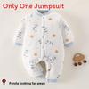 Baby Winter Cotton Romper With Thick Padding For Newborns And Infants