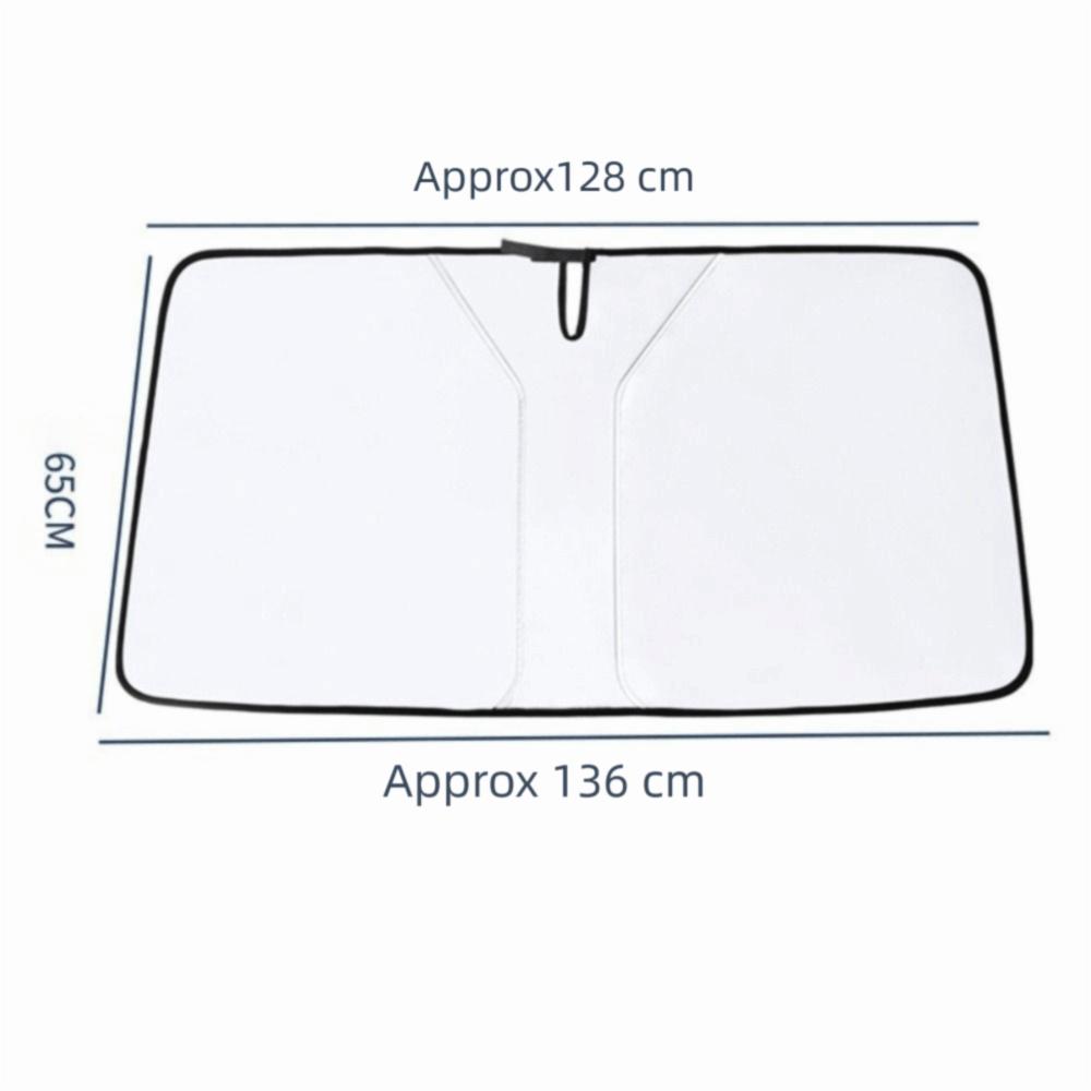 

Foldable Front Windshield Cover Blocks UV Rays Reflective Heat Shield SUV Models S