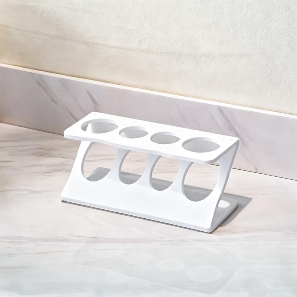 4 Slots Electric Toothbrush Holder Multifunctional Toothpaste Storage Rack  Desktop