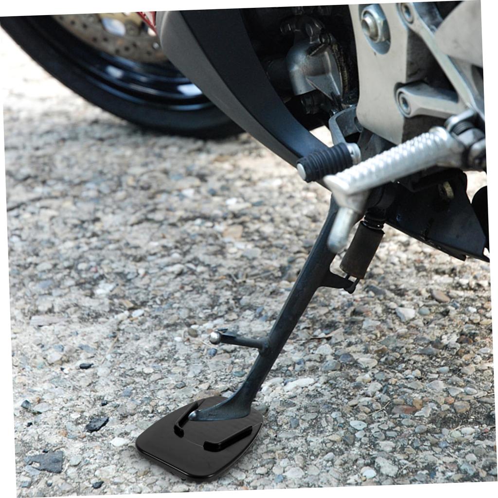 VINTORKY 5pcs Motorcycle Side Stand Pad Kickstand Cushion Corrosion Resistant Easy Install Motorcycle Stand