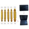 5Pcs Double Head Screw Extractor, Broken Screw Removal Tool Slide Tooth, Damaged Bolt Extractor Set for Home DIY