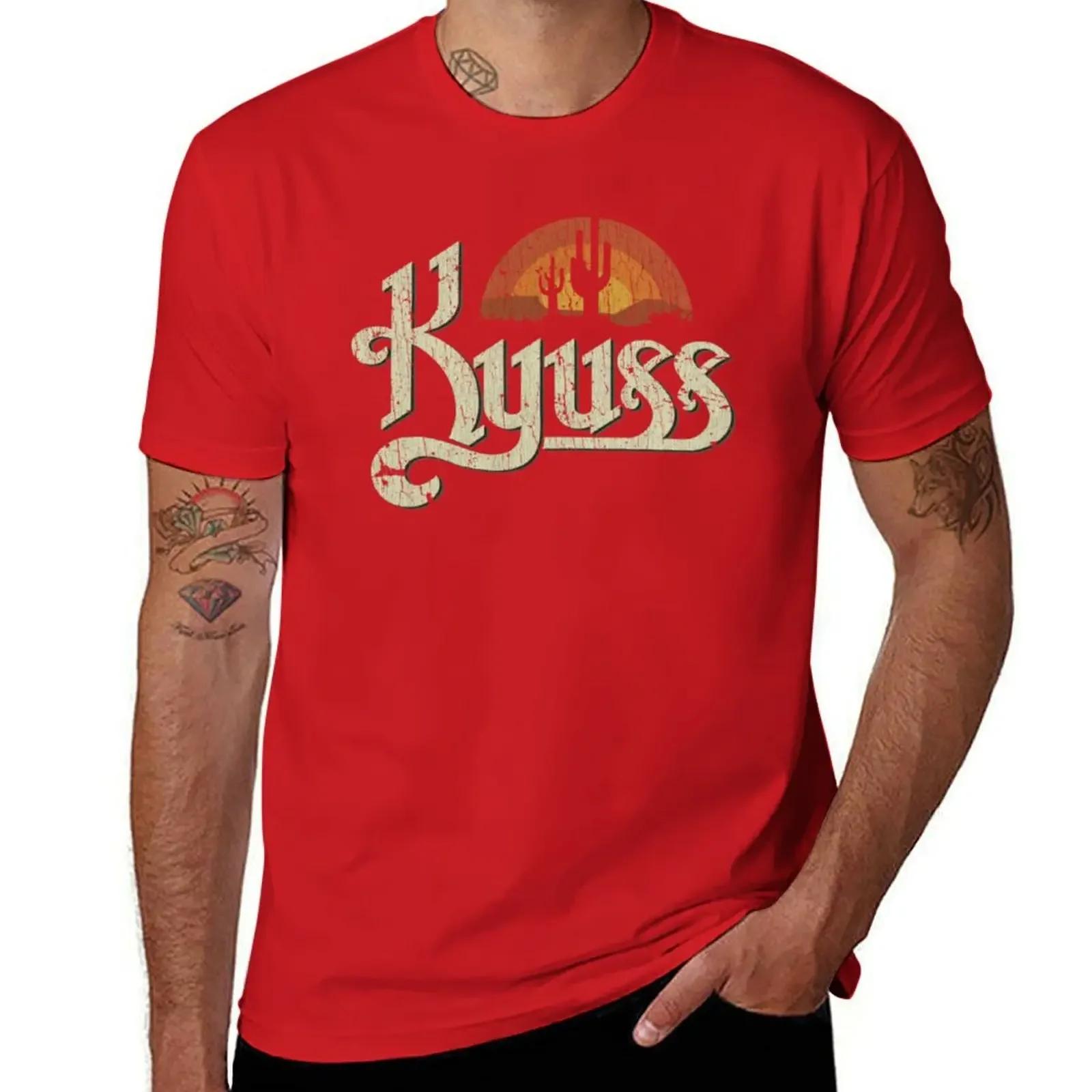Kyuss Sunset 1987 T-Shirt boys animal print new edition blacks animal prinfor boys heavyweight t shirts for men S