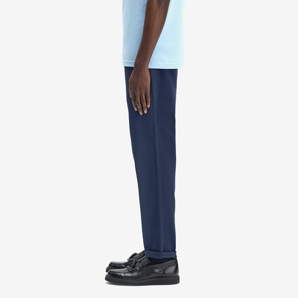 FRED PERRY [Sharp] Semi-Tapered Fit Trousers - Dark A-Force Afpm2539130-738