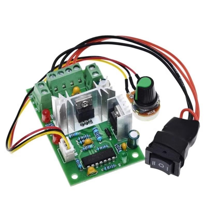PWM DC10V-30V Motor Controller 10V 12V 24V 30V 120W Variable Geschwindigkeit Unterstützung Vorwärts Rückwärts