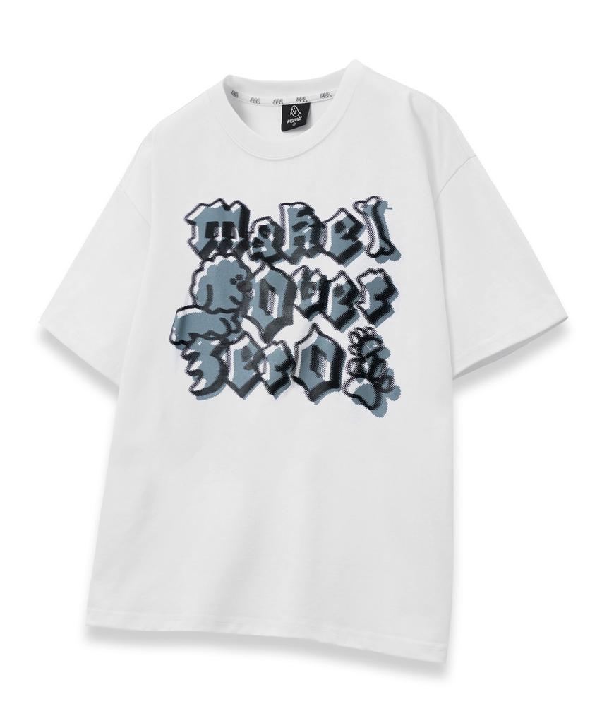 MOZMOZ [Set] Iconic Series Oversized Short Sleeve T-Shirt