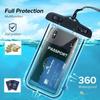 Air Bag Mobile Phone Bag Touchable Phone Protector Pouch  the Water Splashing Festival