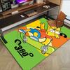1pc Simpsons Family Adventure Carpet for Playroom Bedroom Living Room Sofa Home Decor,kids Game Area Rug Non-slip Floor Mat Y729102